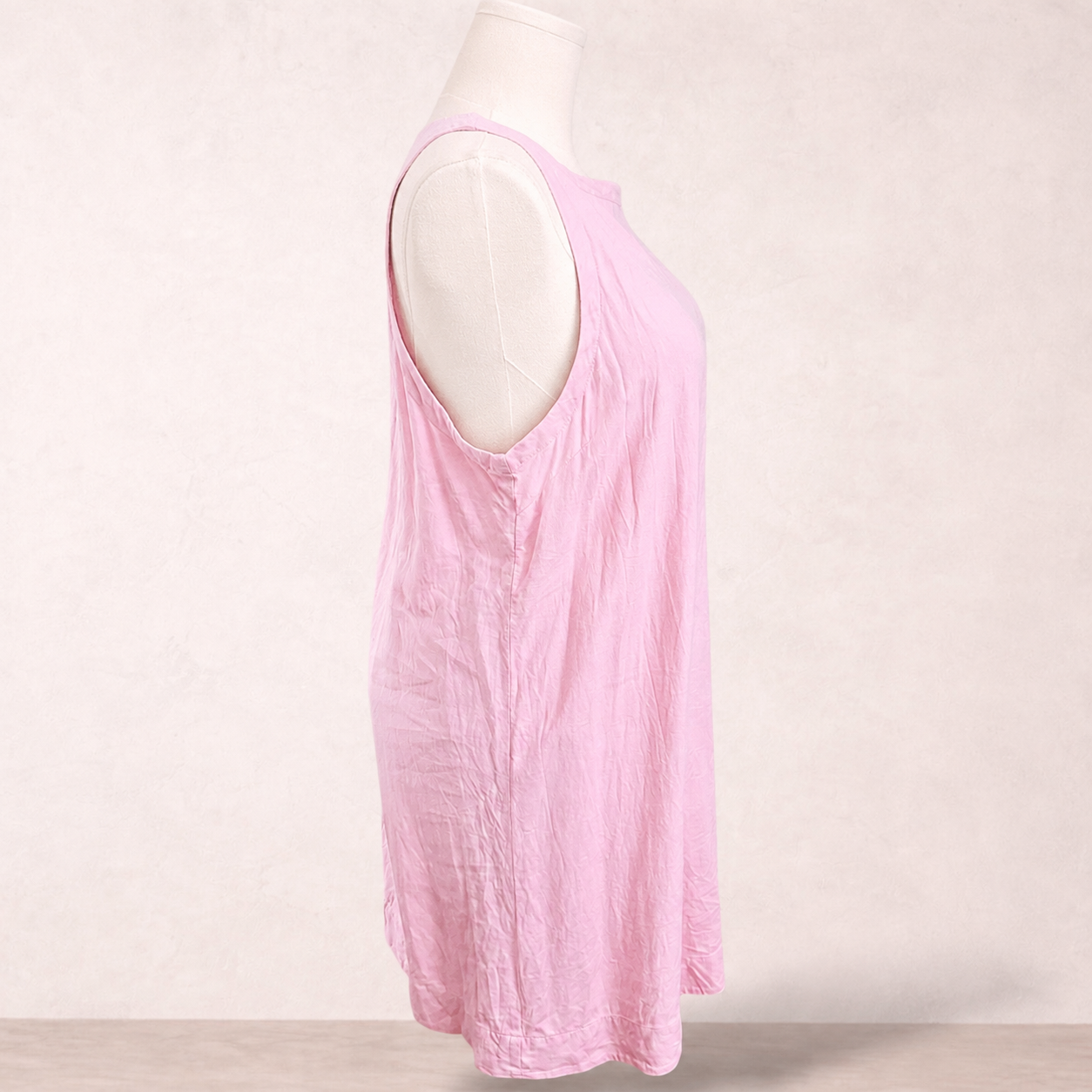 Sportsgirl Pink Linen Blend Swing Dress | Size 16