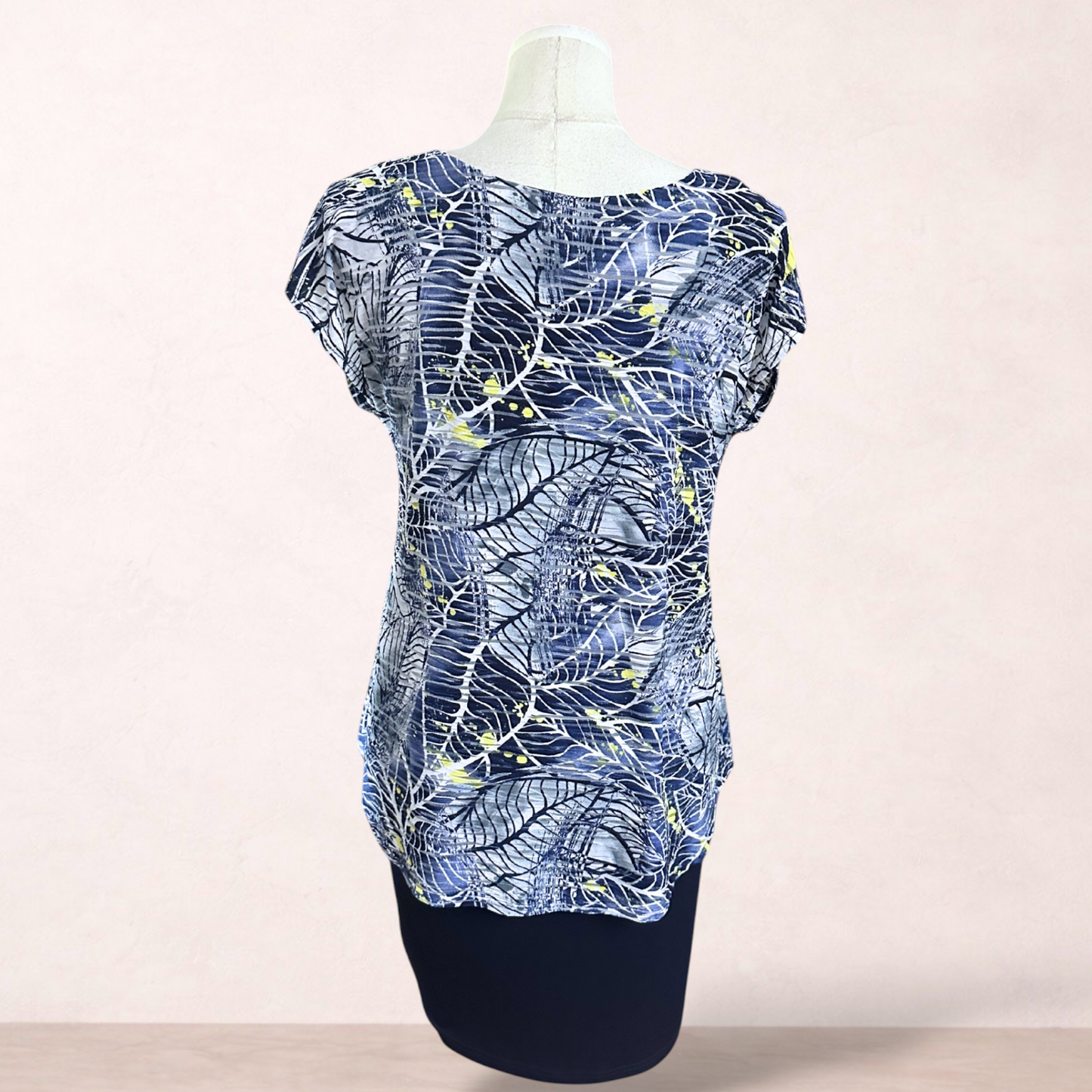 Philosophy Layered Print Dress | Size 16