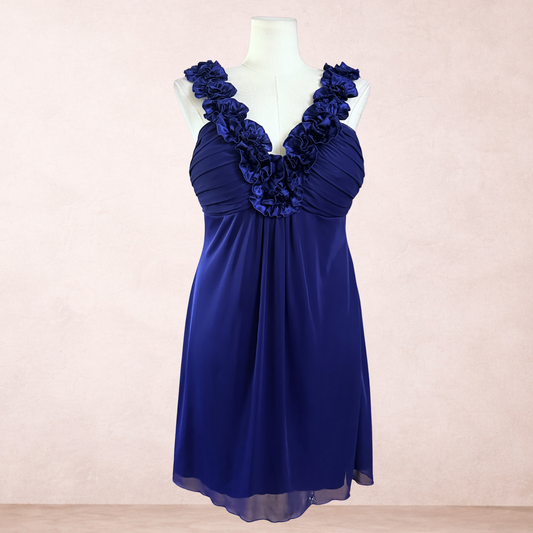 Purple Patch Royal Purple Cocktail Dress | Size 18