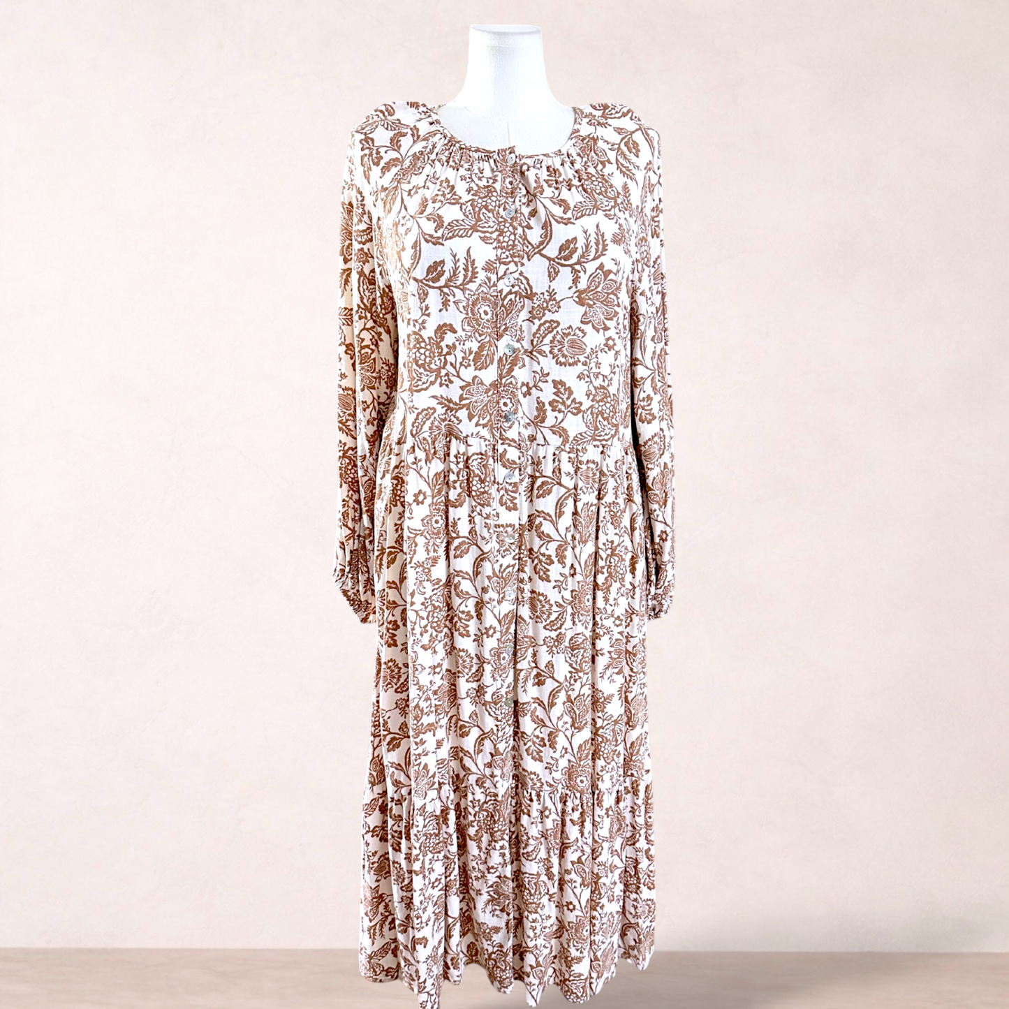 Target Woman Floral Boho Maxi Dress | Size 18