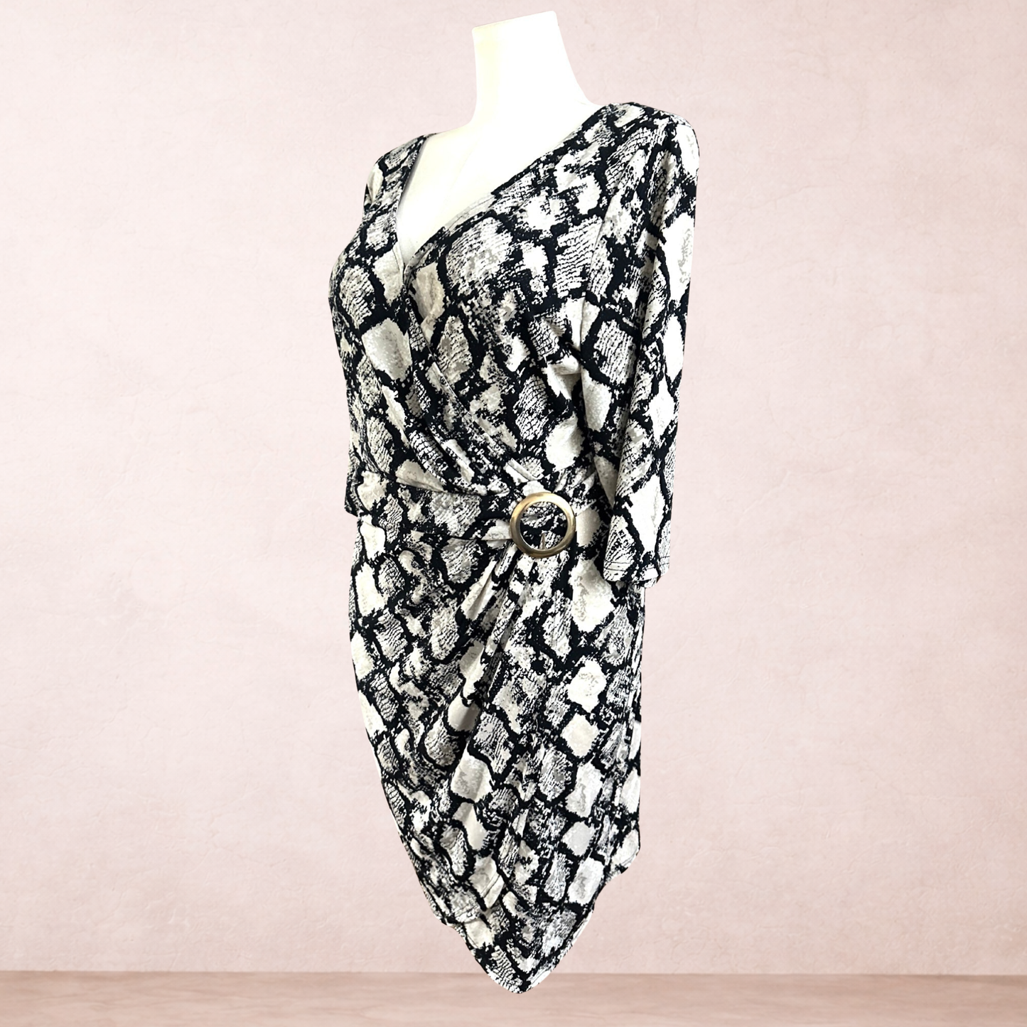 Crossroads Animal Print Dress | Plus Size 22