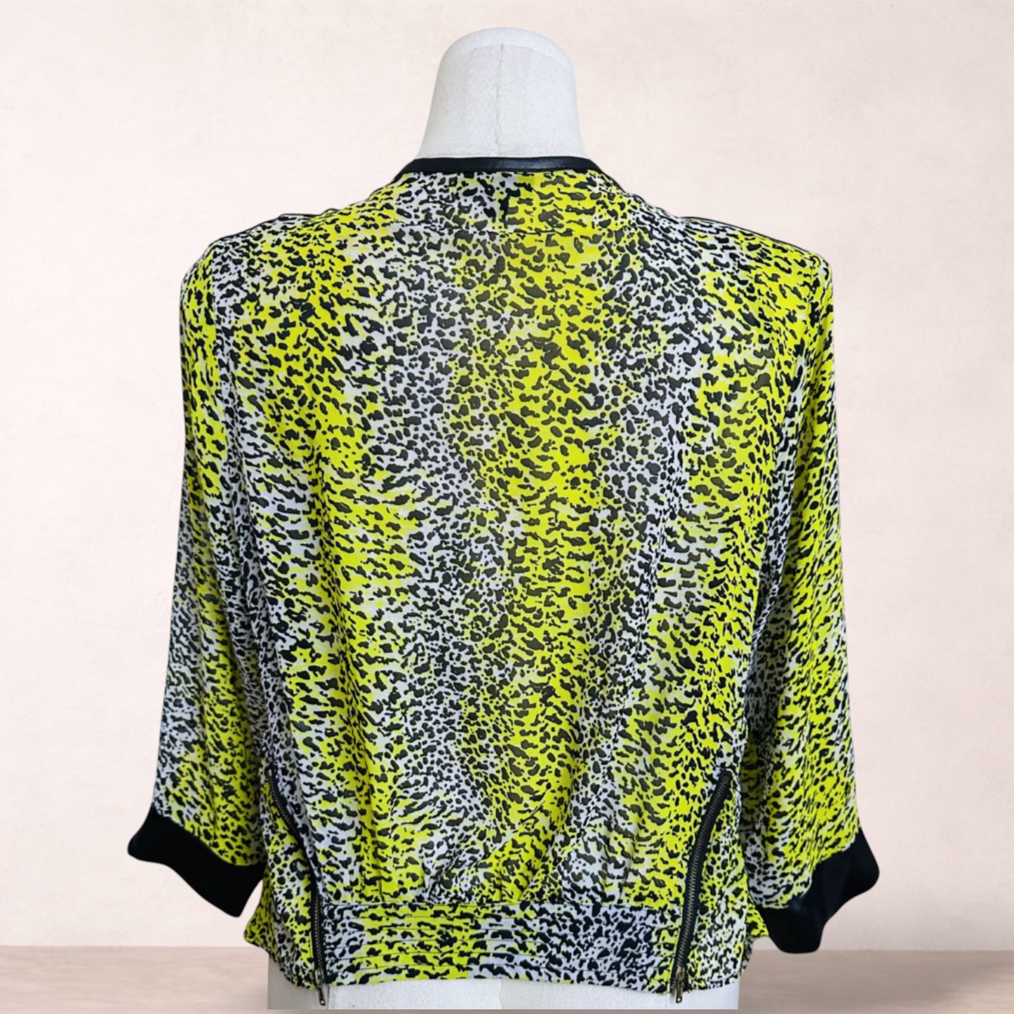 City Chic Animal Print Jacket | Plus Size XS 14/16