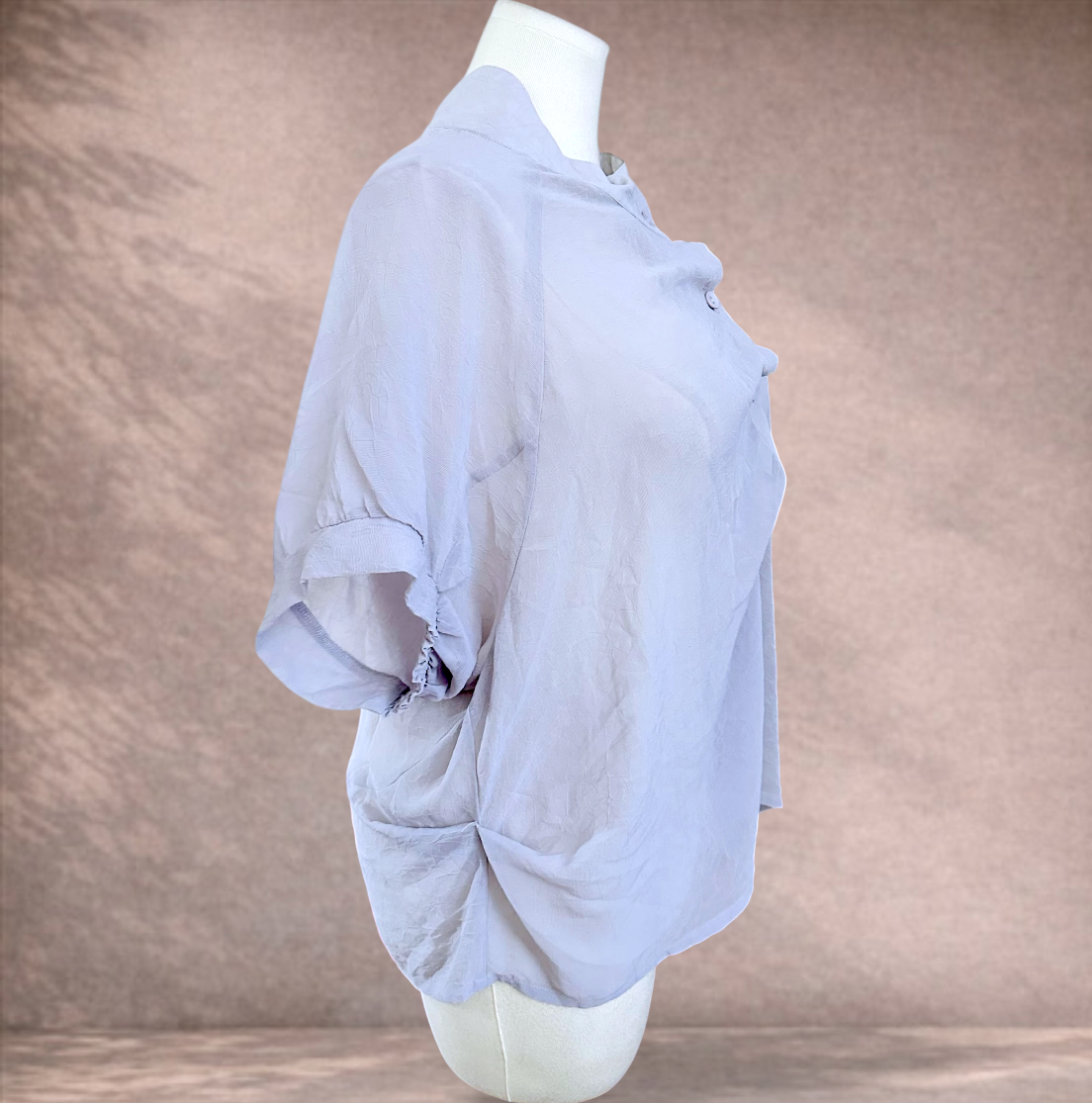 Taking Shape Grey Button Blouse | Plus Size 20