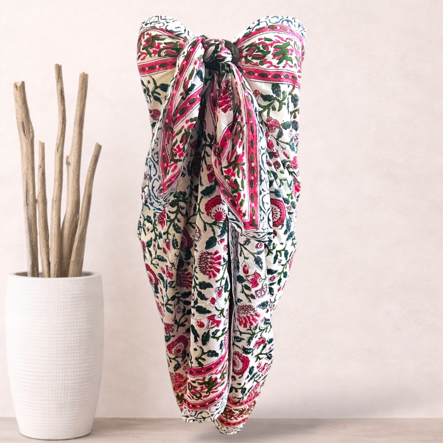 Adhira Shibori Sarong | Cotton Voile