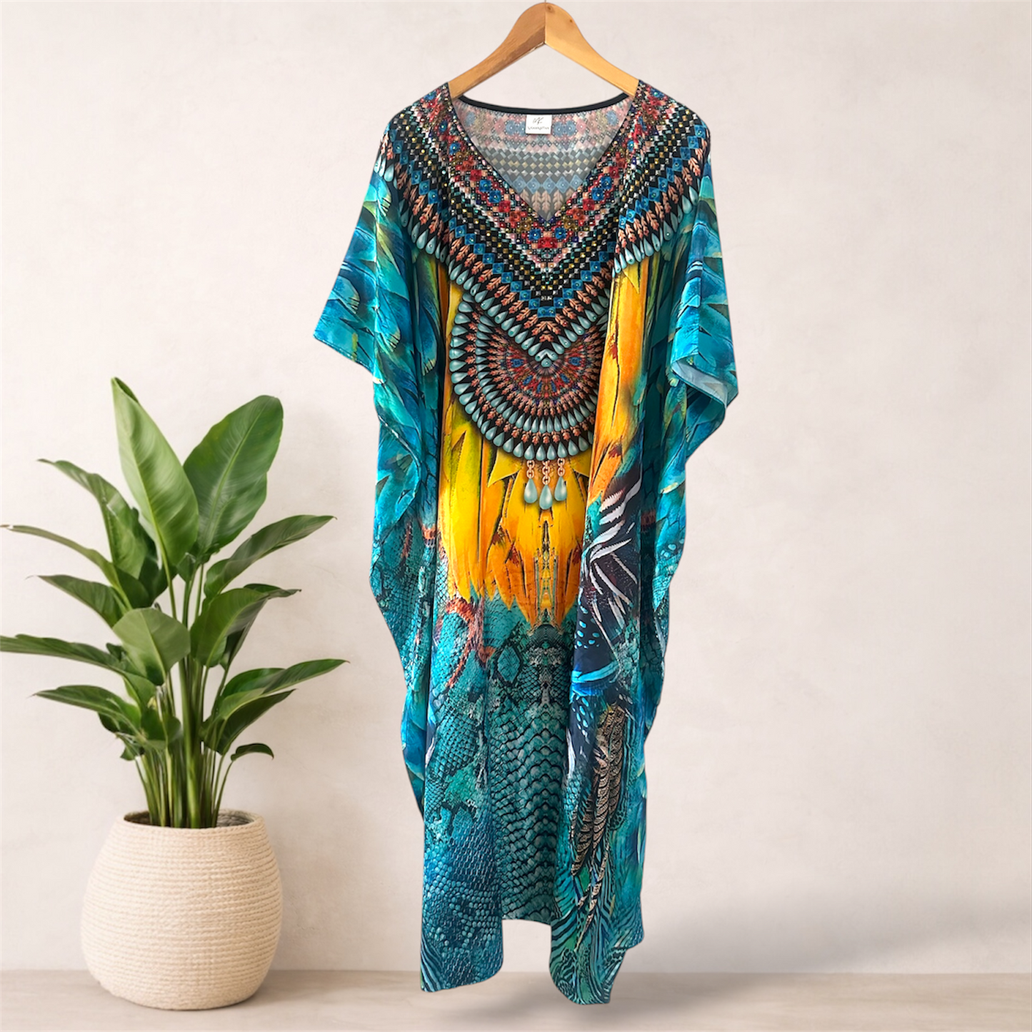 Dreamcatcher Jaipur Embellished Kaftan | Fits 16–24