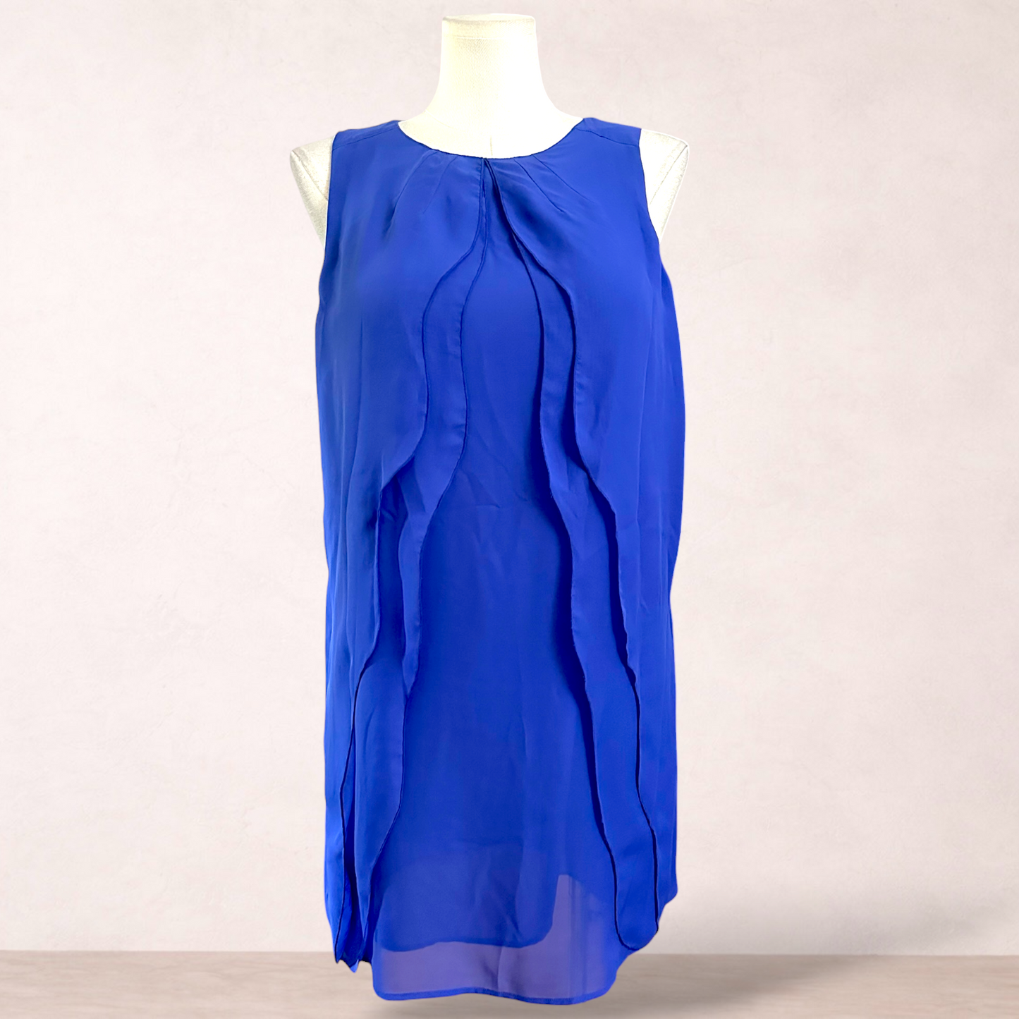 Rockmans Blue Layered Dress | Size 14
