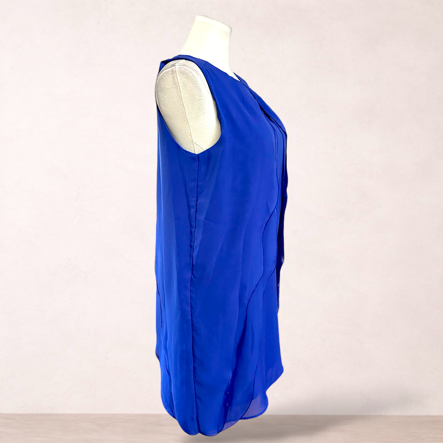 Rockmans Blue Layered Dress | Size 14