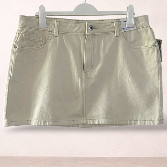 Denim Company Cotton Skirt | Size 16 | New with tags