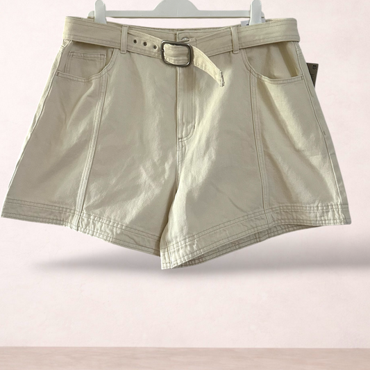 Denim Company Belted Shorts | Size 18 | New with tags