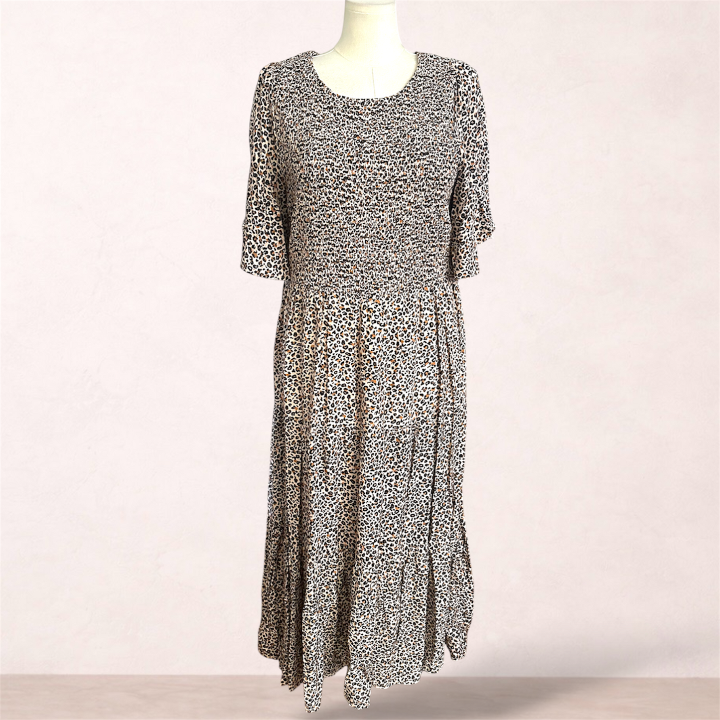 Beme Animal Print Maxi Dress | Plus Size 18