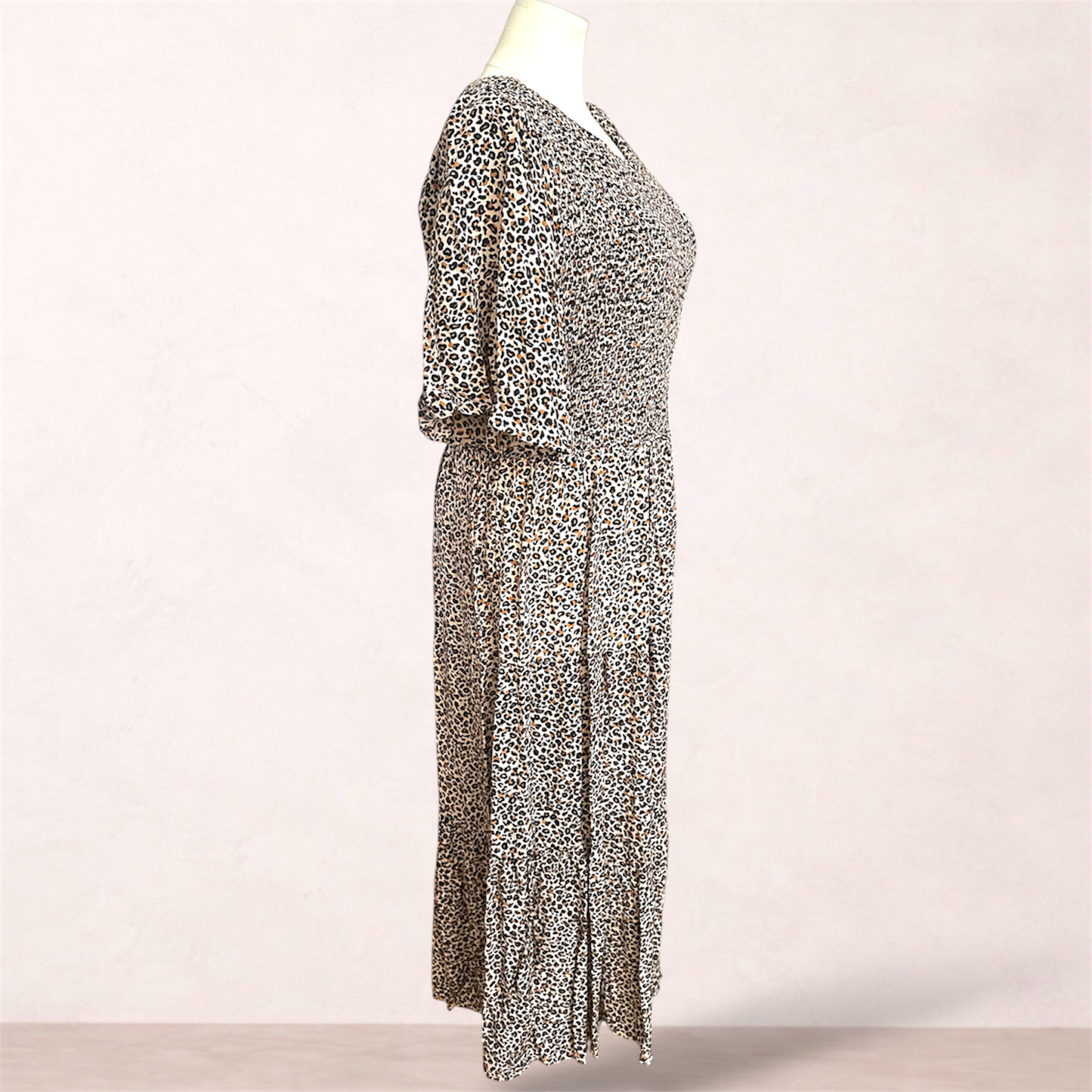 Beme Animal Print Maxi Dress | Plus Size 18
