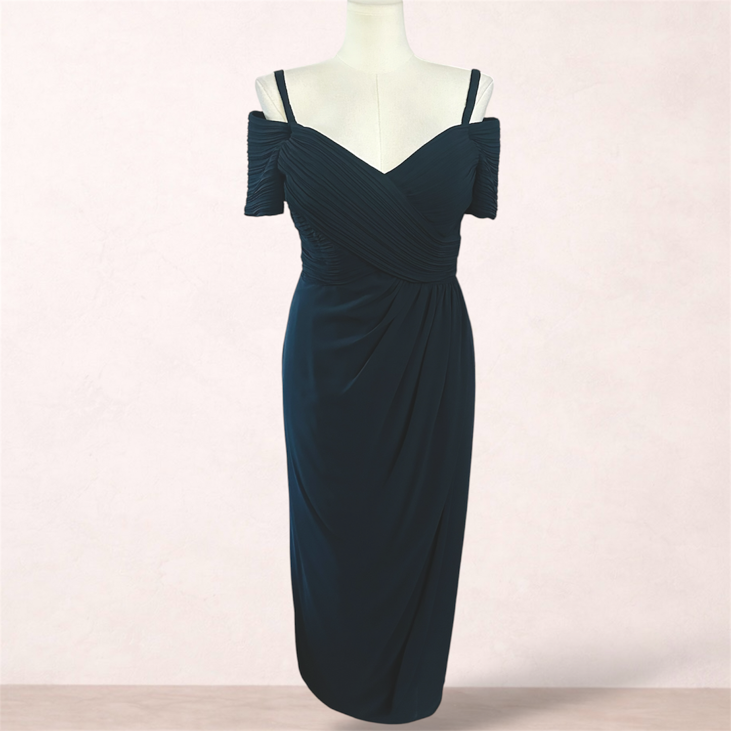 Mr K Black Formal Maxi Dress | Size 16