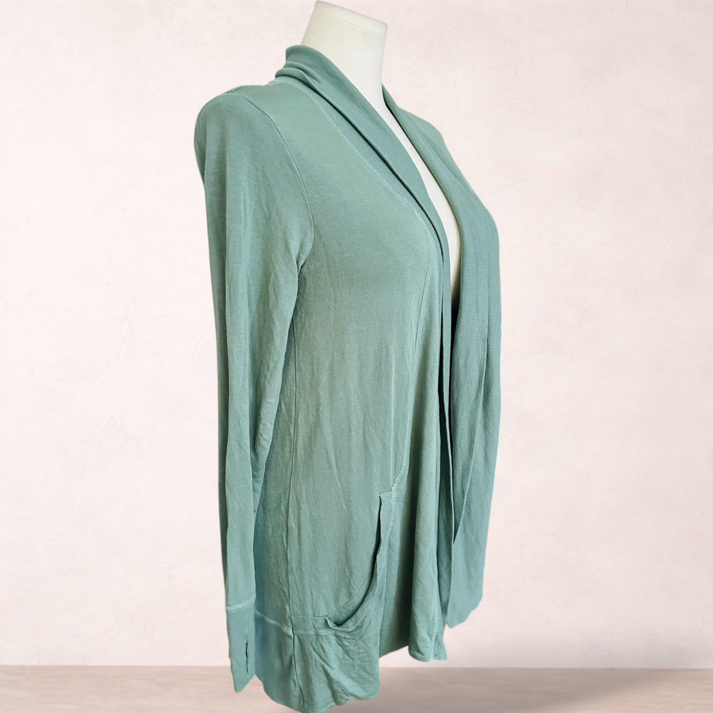 Crane Performance Sage Green Cardigan | Size L