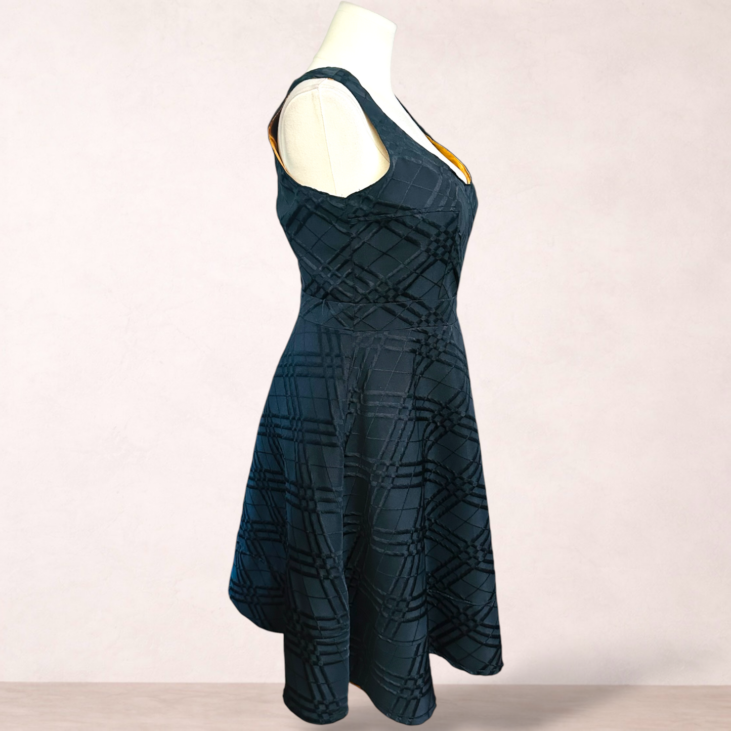 City Chic Black Fit & Flare Dress | Plus Size XS/14