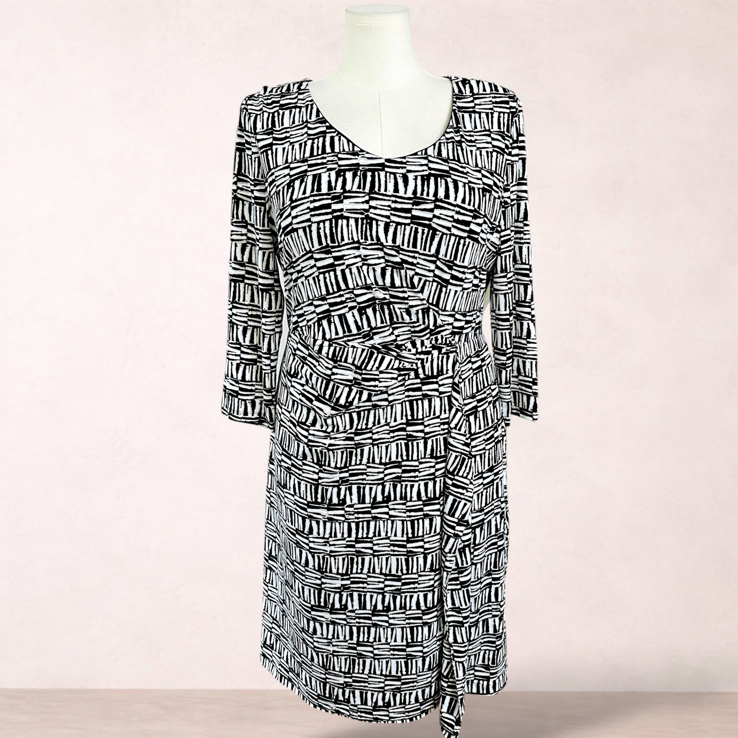 Sara Print Midi Dress | Plus Size 14