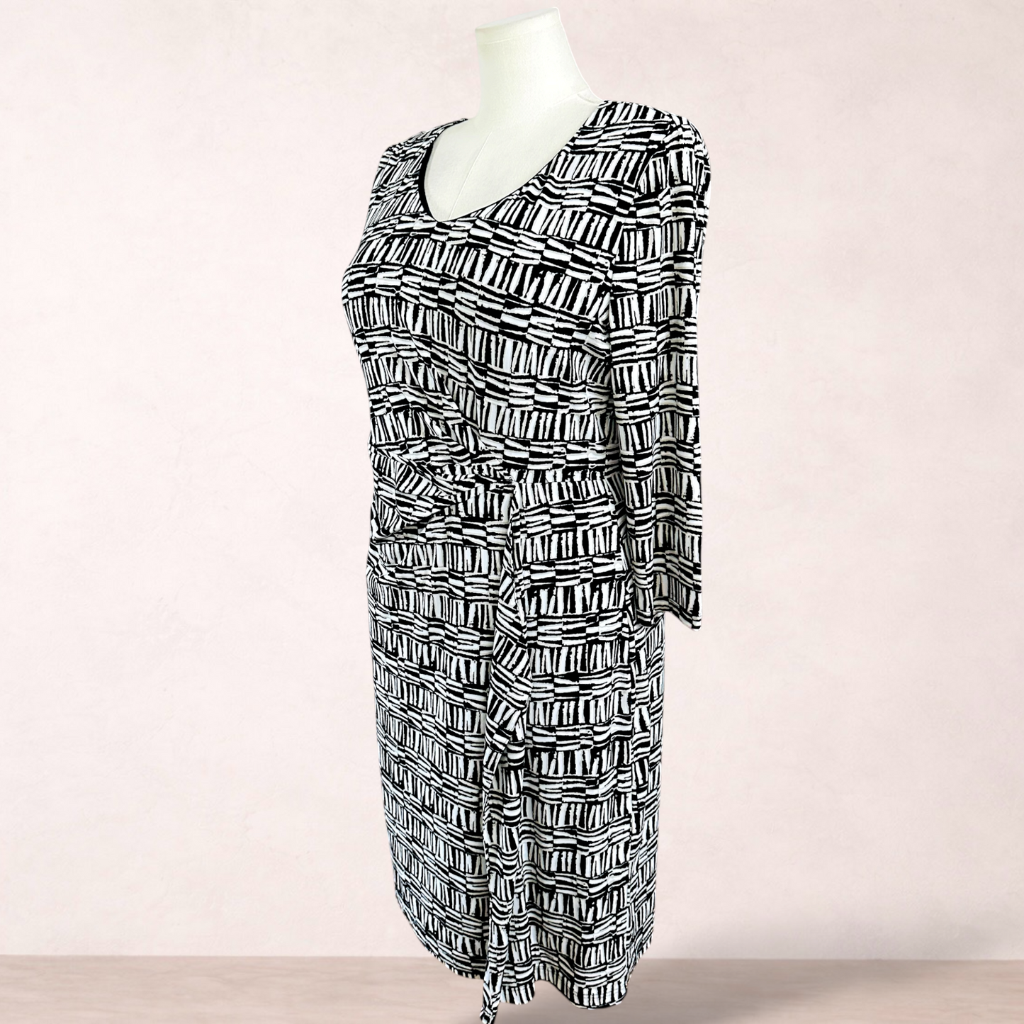 Sara Print Midi Dress | Plus Size 14