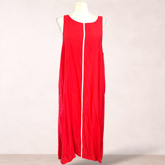 Avella Red Pocket Maxi Dress | Plus Size 22 | New with tags