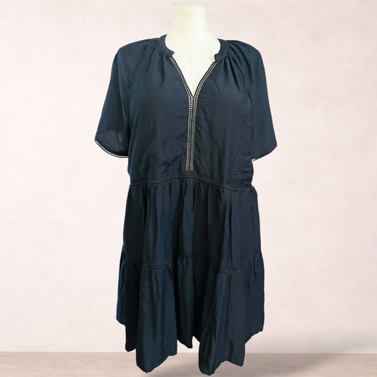 Avella Black Boho Dress | Plus Size 20 | New with tags