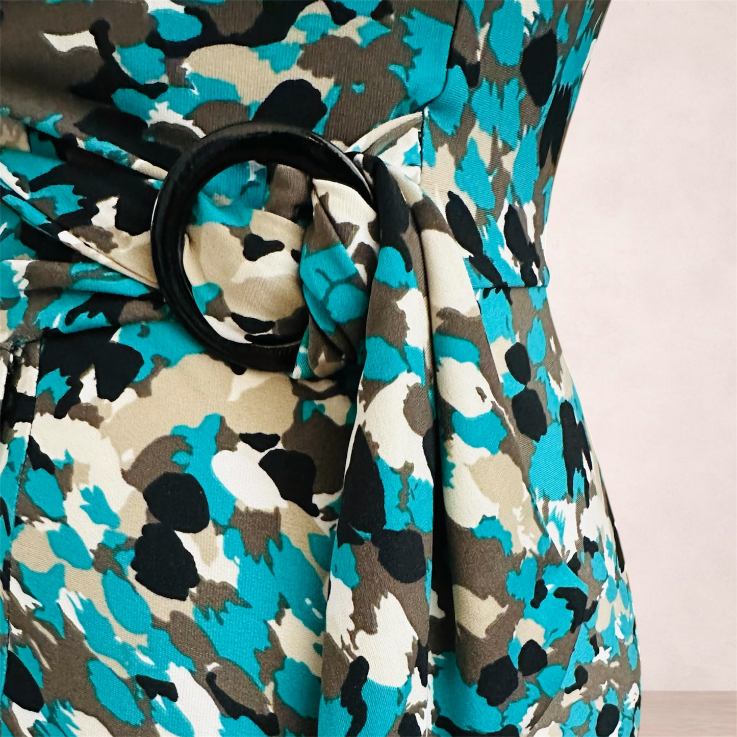 Jane Lamerton Wrap-Style Dress | Size 14