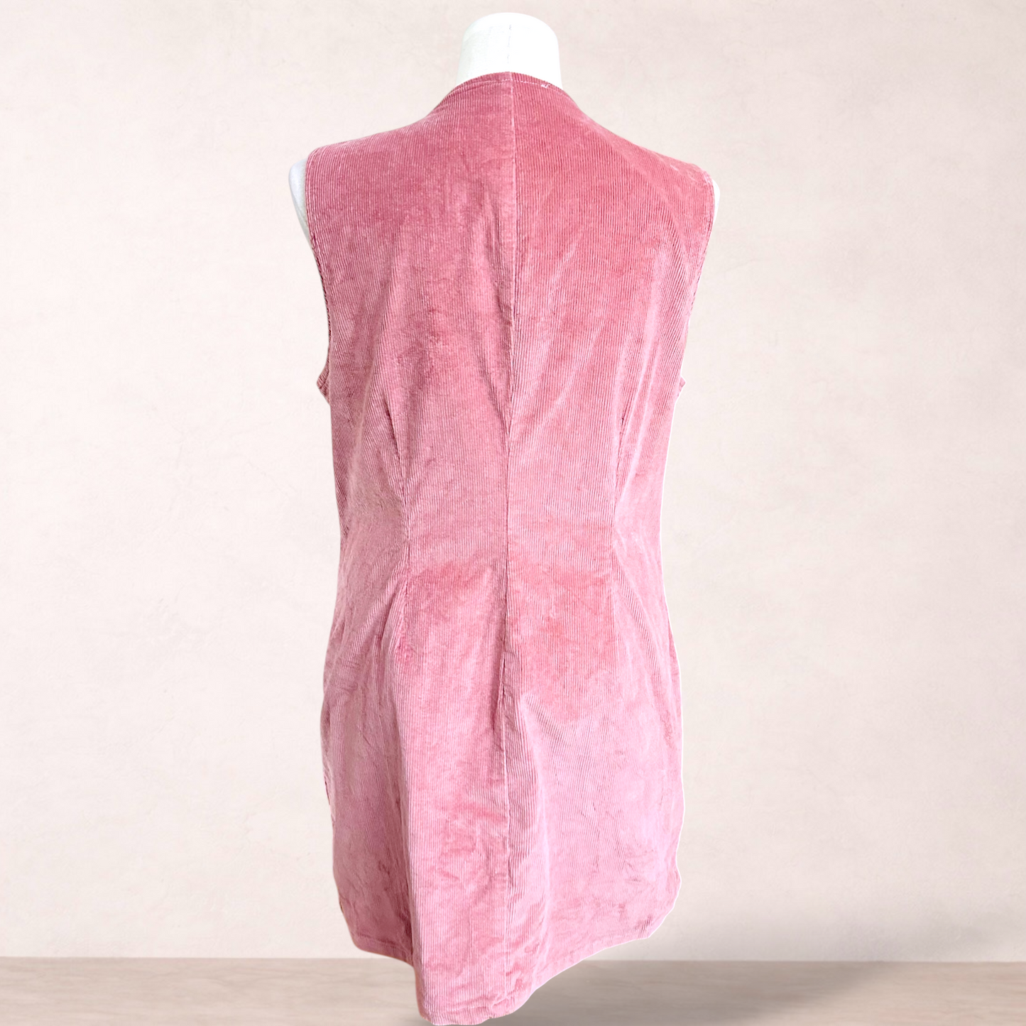 Sportsgirl Pink Corduroy Dress | Size 18