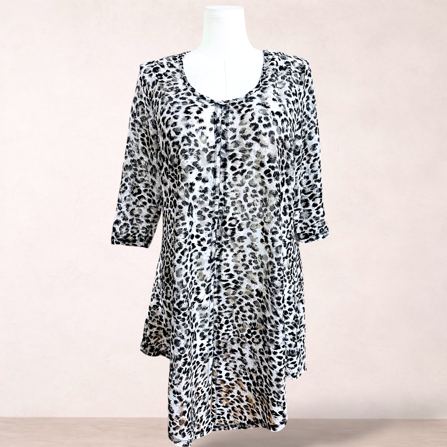 Taking Shape Animal Print Tunic | Plus Size S 16/18