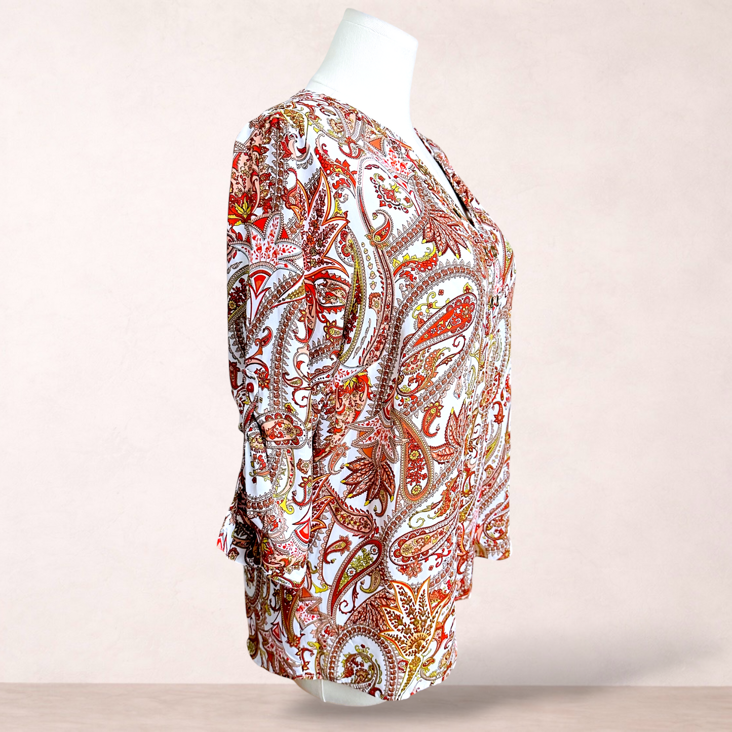 Millers Boho Paisley Top | Size 16
