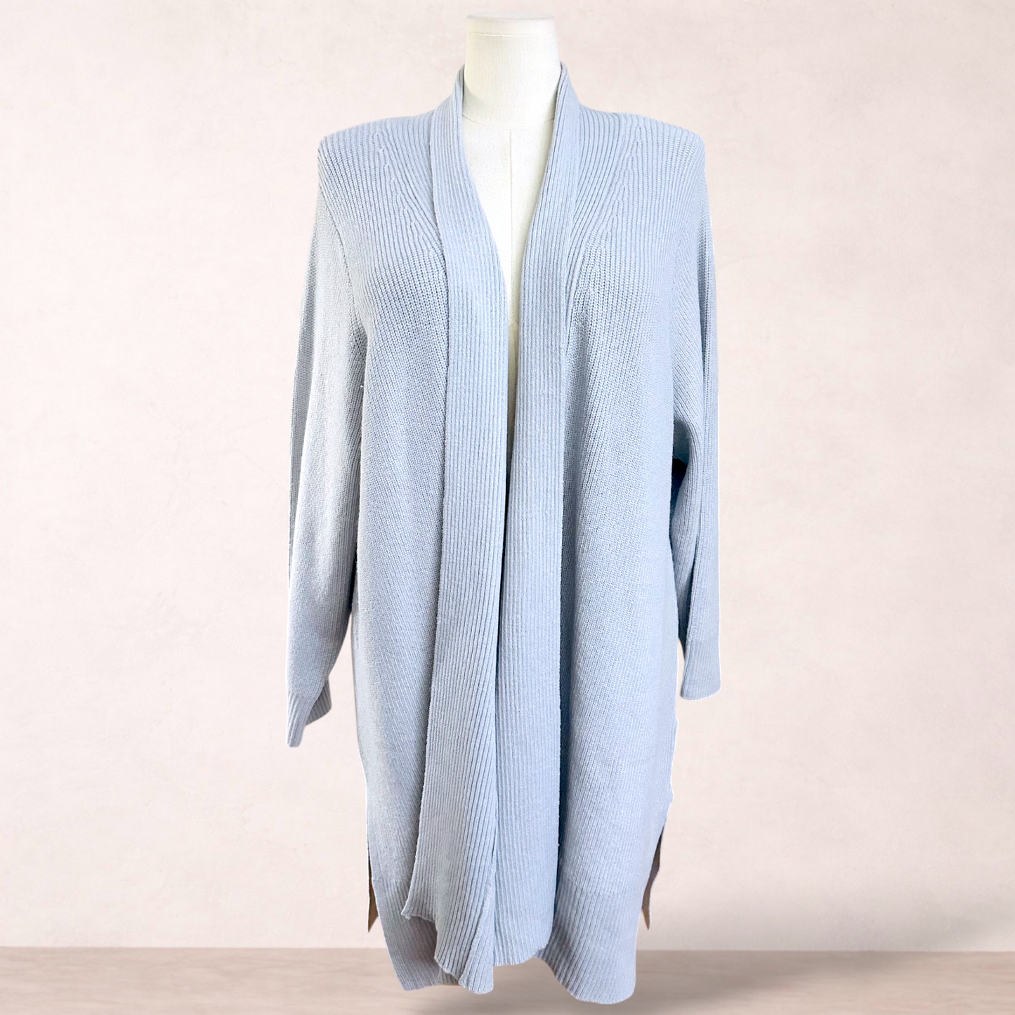 Autograph Grey Longline Cardigan | Plus Size XXL 22/24