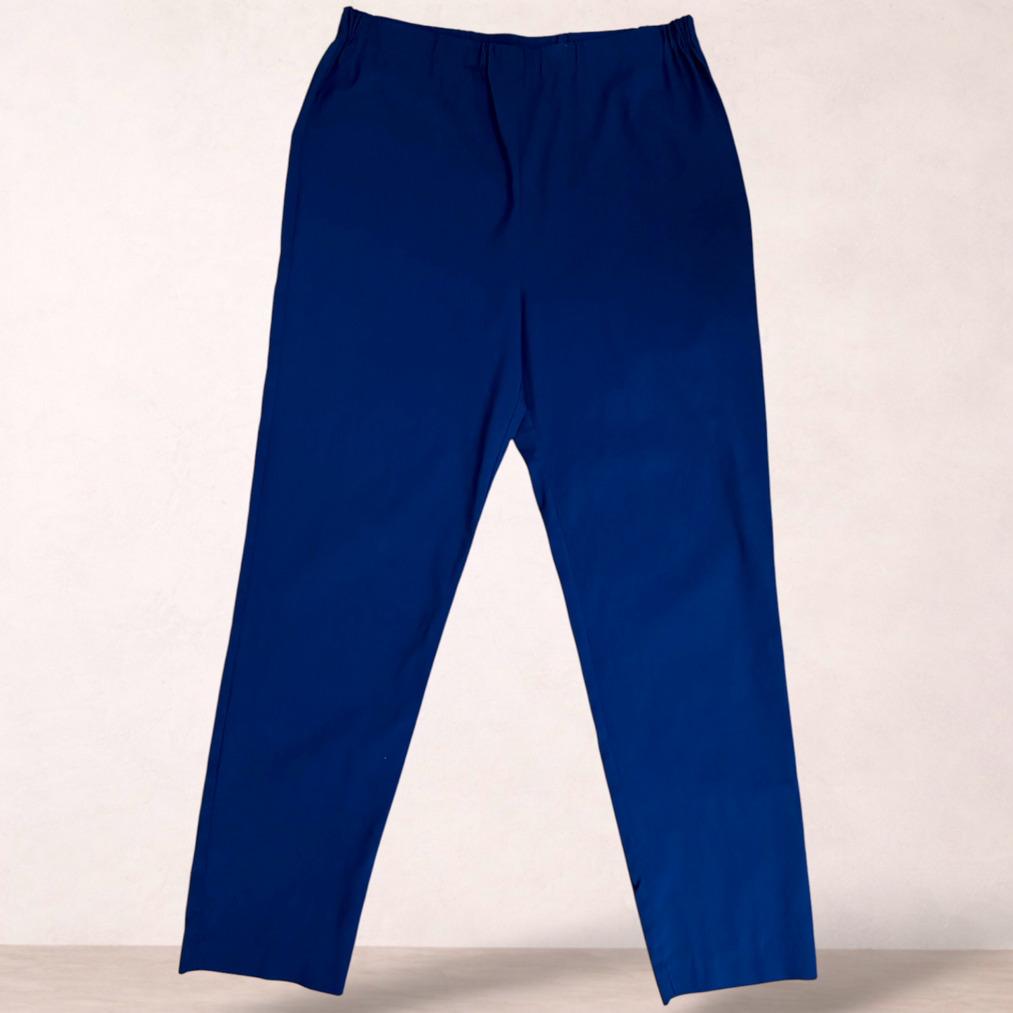 My Size Navy Blue Straight Leg Pants | Plus Size S 16/18