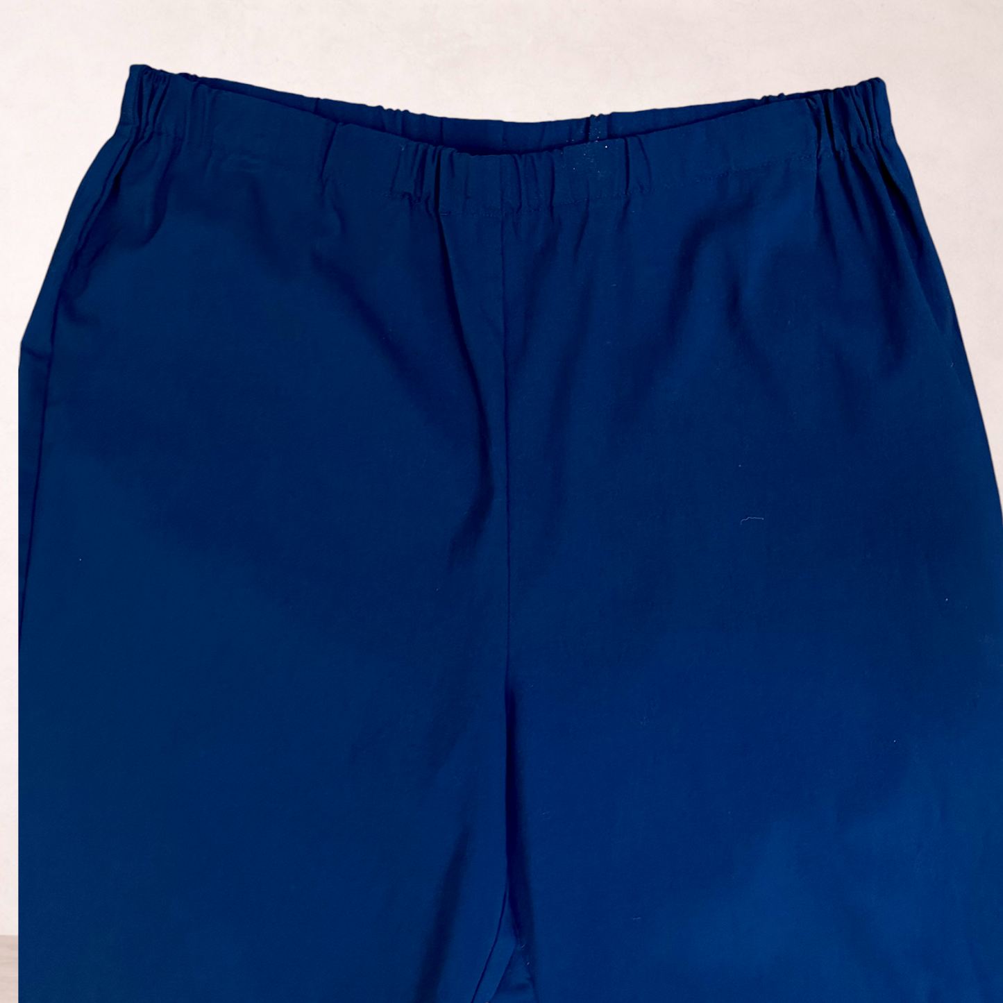 My Size Navy Blue Straight Leg Pants | Plus Size S 16/18