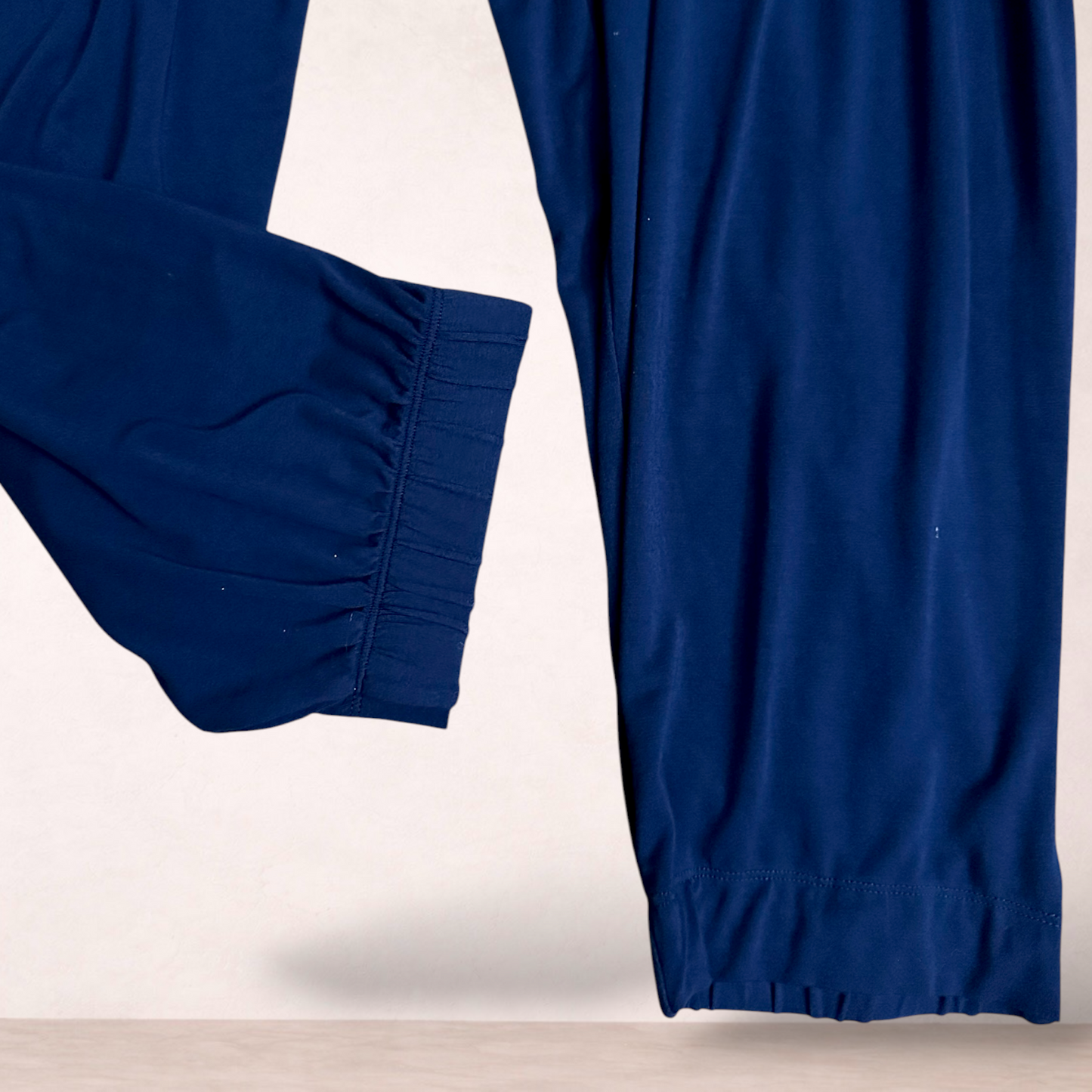 Taking Shape Navy Blue Bamboo Blend Pants | Plus Size 16