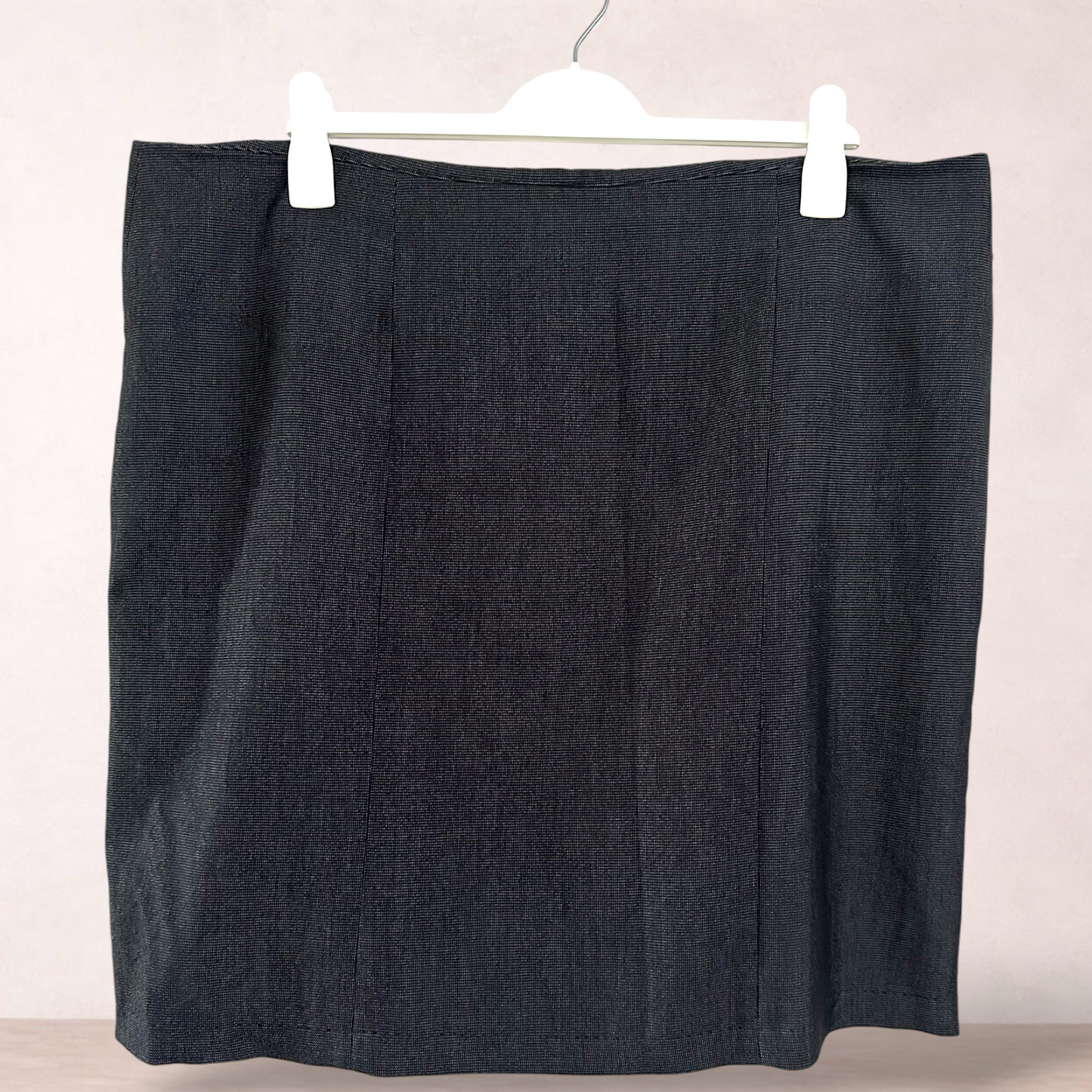 Crossroads Black Straight Business Skirt | Size 20