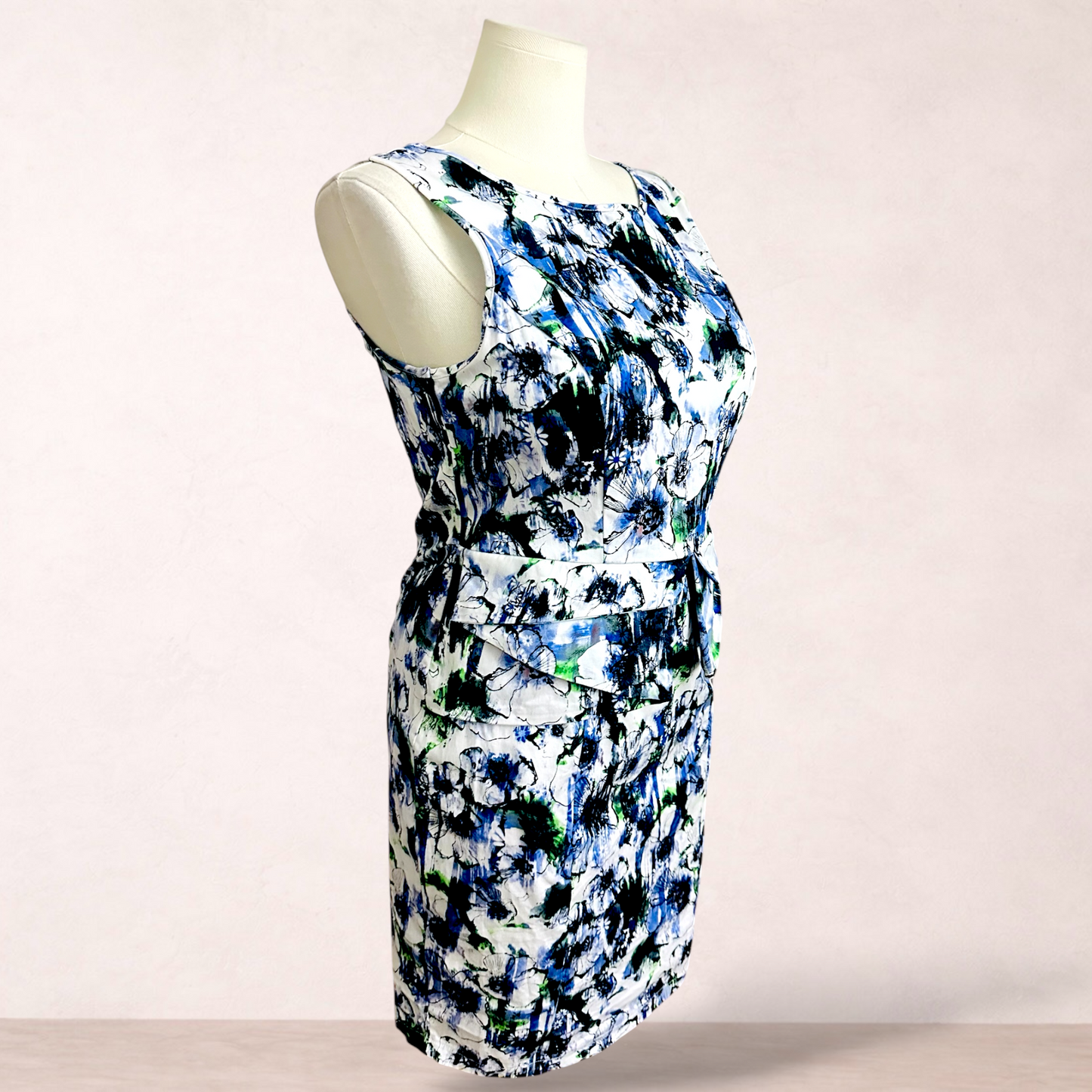 Miss Me Floral Peplum Dress | Size 16