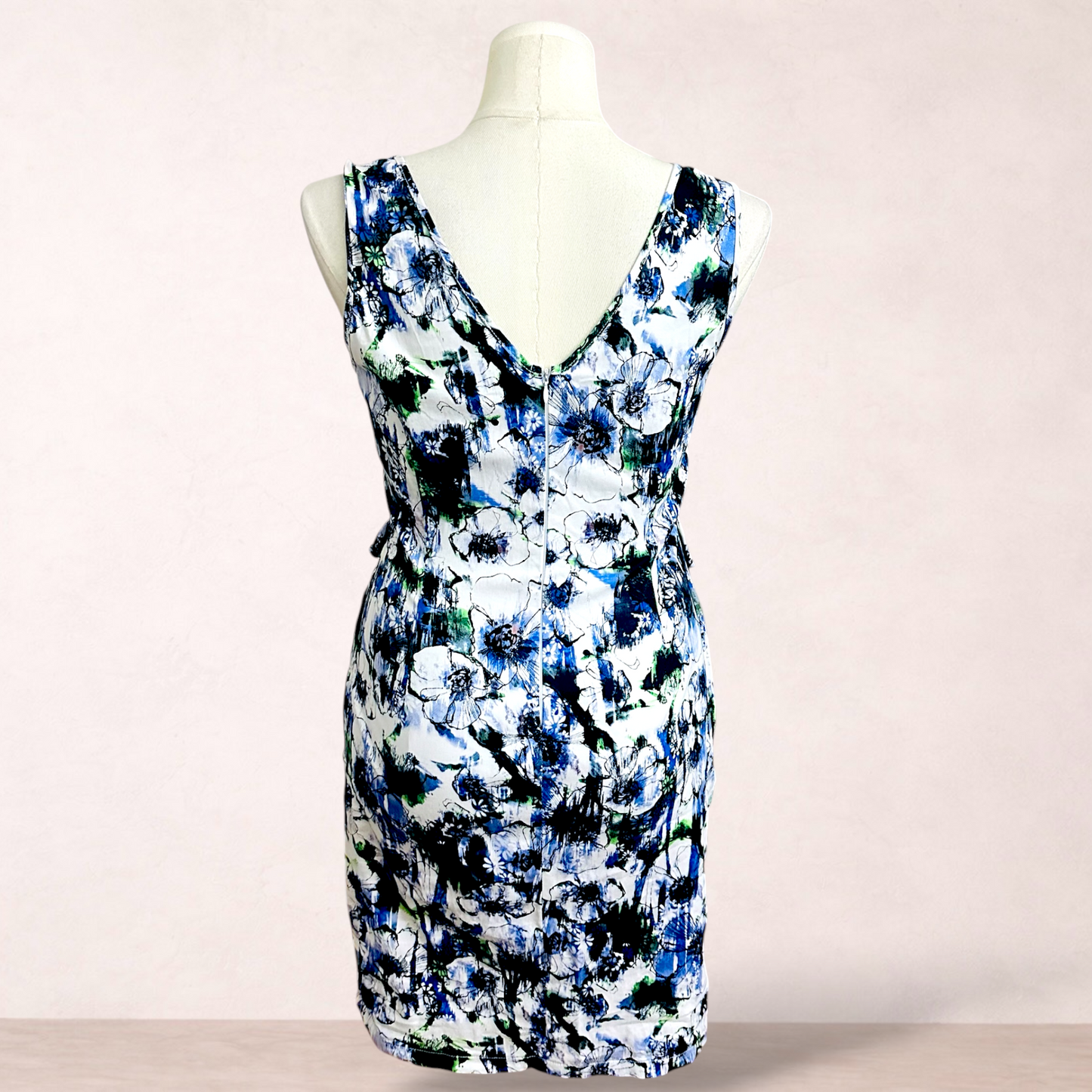 Miss Me Floral Peplum Dress | Size 16