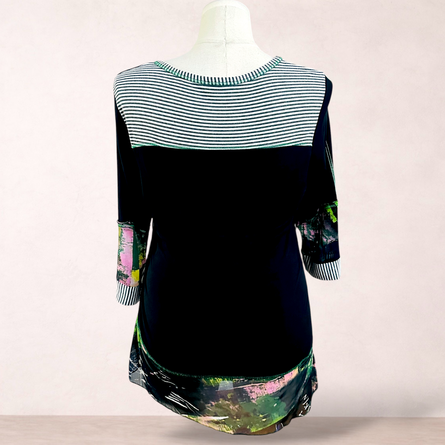 Gabriella Frattini Abstract Tunic Top | Size 16