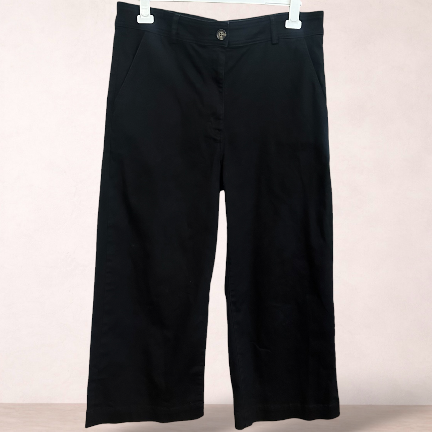 Sportsgirl Black Wide Leg Jeans | Size 18