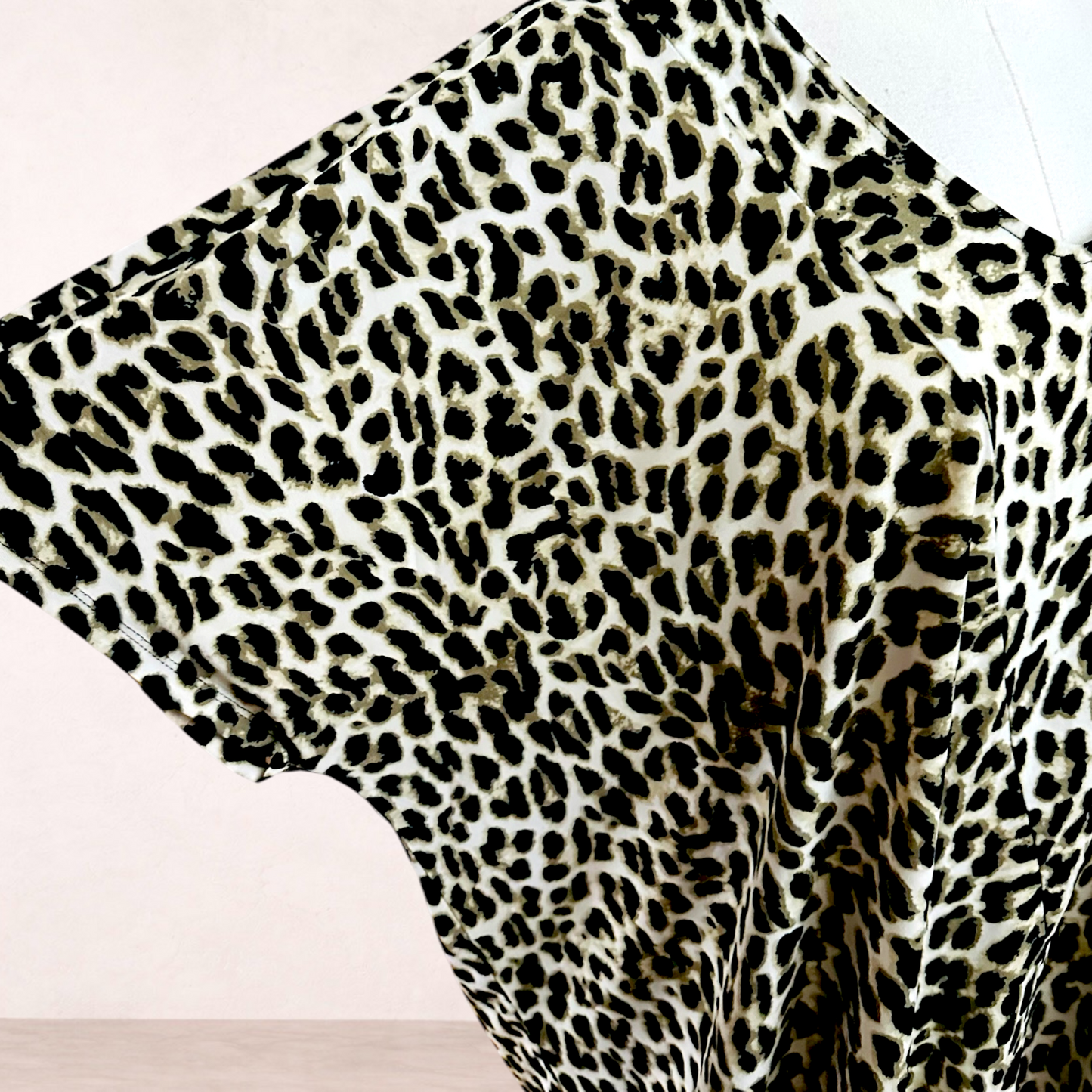 Beme Animal Print Batwing Tunic Top | Plus Size 20