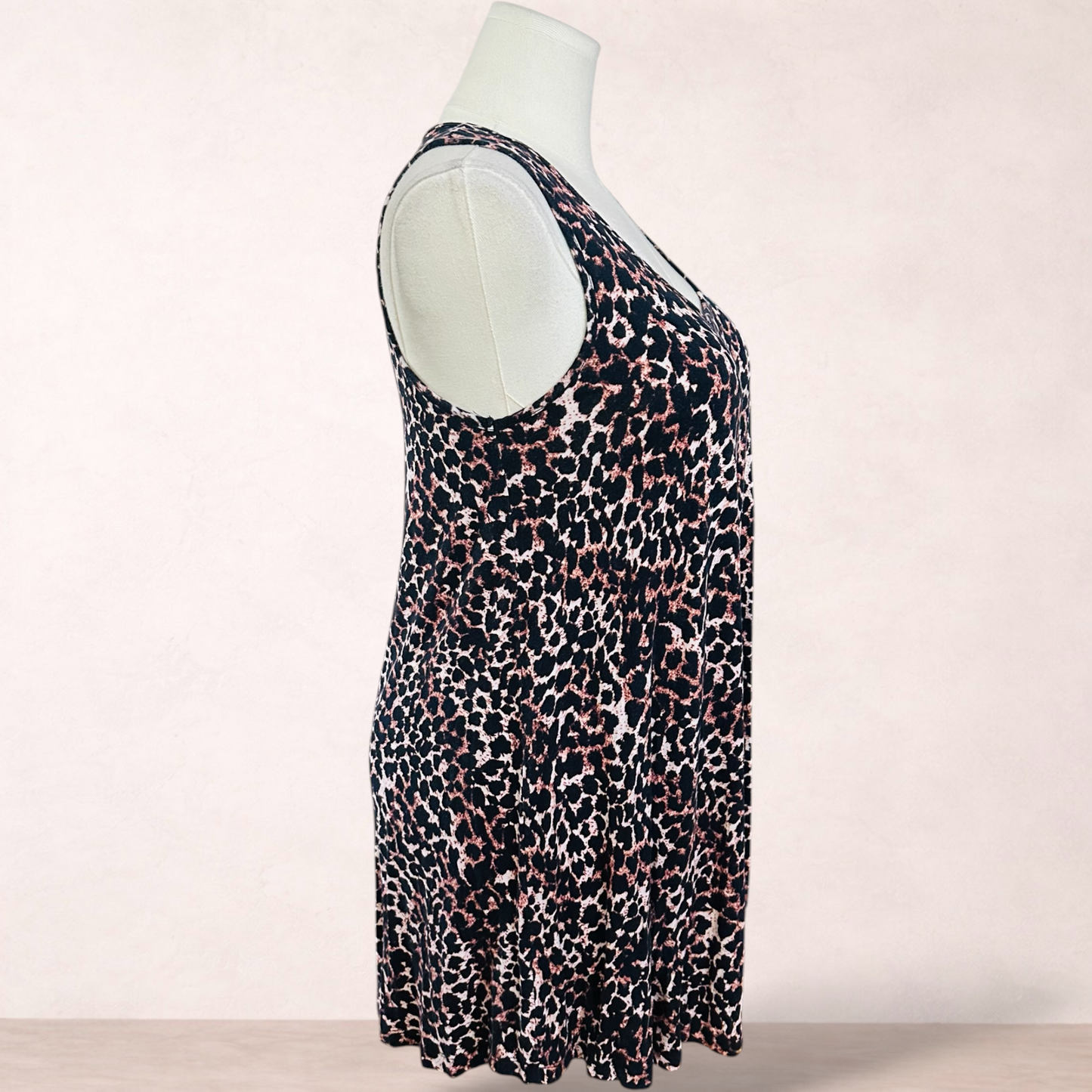 Curvaceous Animal Print Swing Top | Plus Size S 16/18