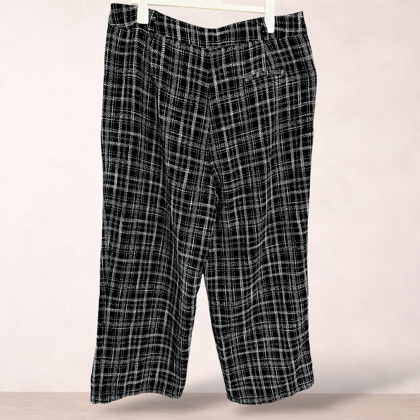 City Chic Wide Leg Black Pants | Plus Size M/18